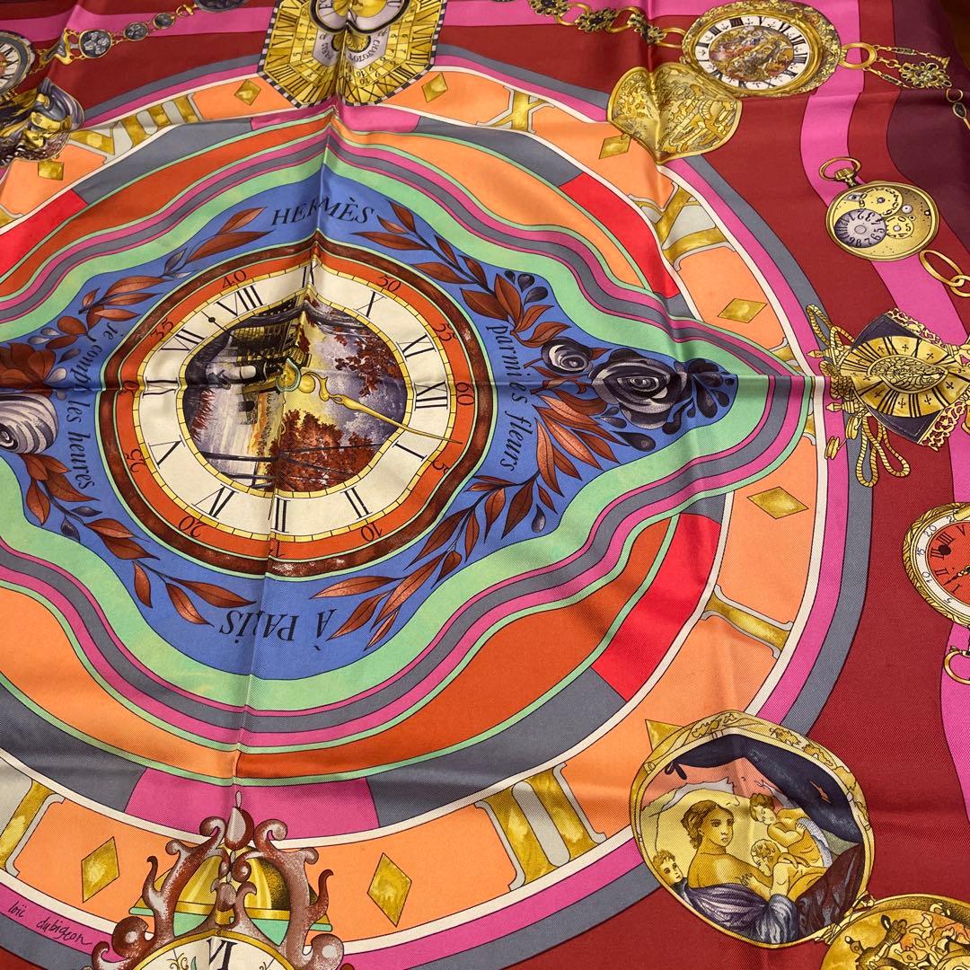 専用です♪HERMÈS 時計モチーフ スカーフ