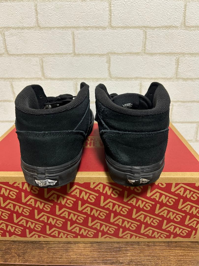 VANS HALF CAB ブラック ハイカットスニーカー