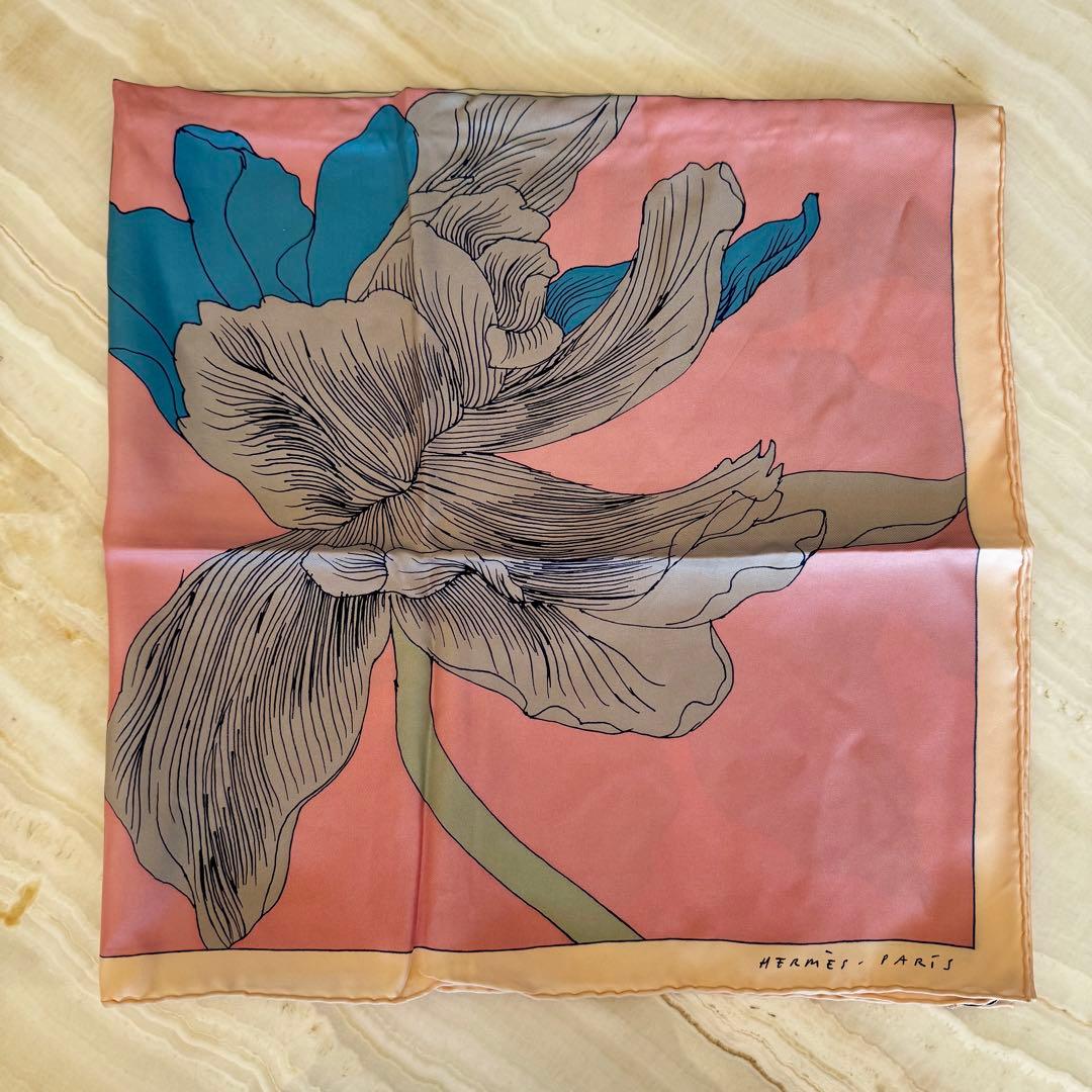 エルメス HERMES カレ 「イリスのエチュード」90