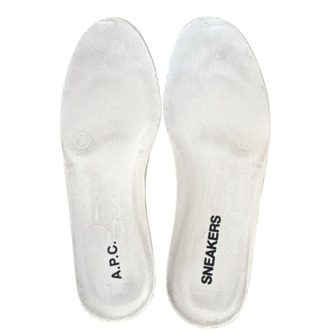 A.P.C. アーペーセー Run Around 23.5〜4㌢ スニーカー 白