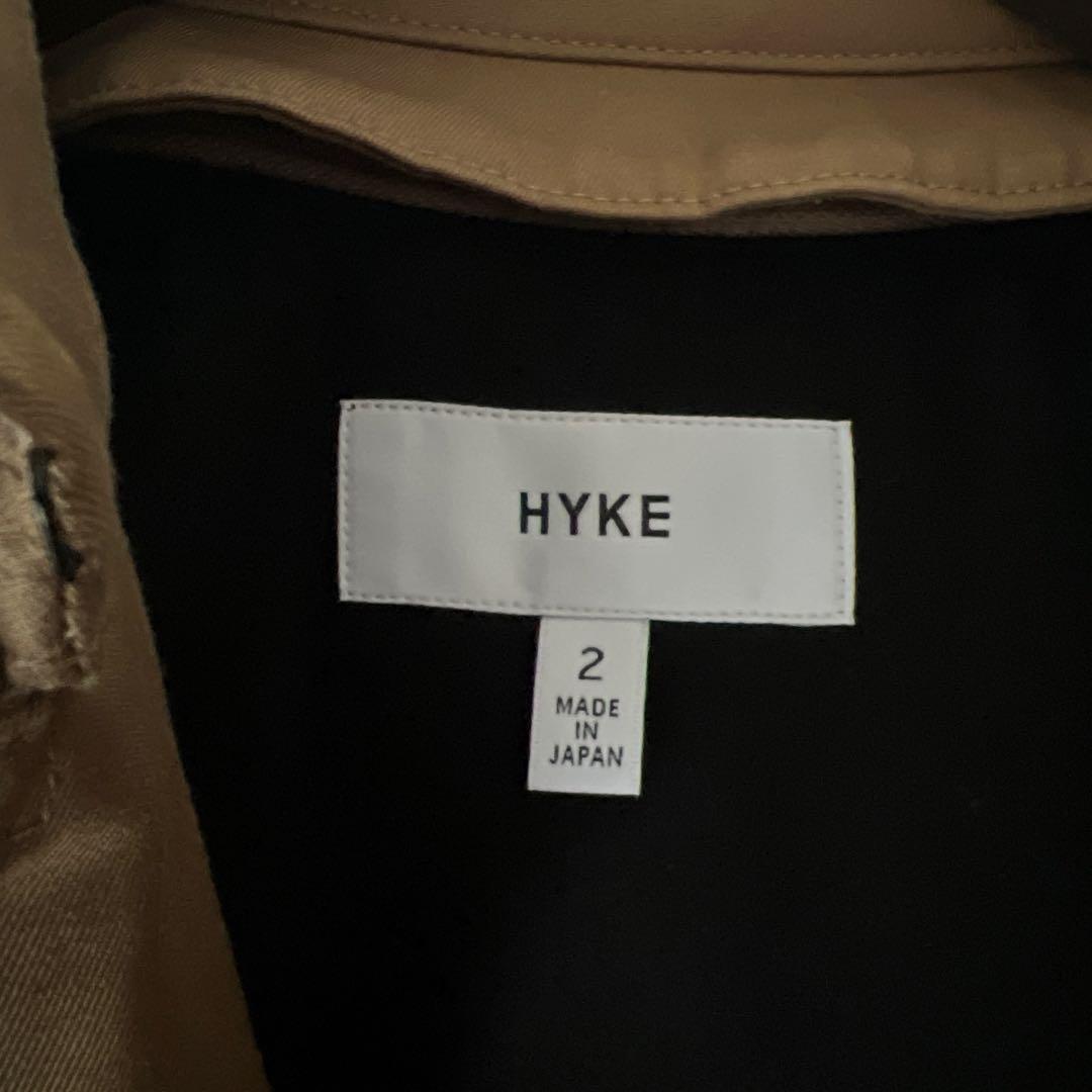 ★未使用★HYKE　トレンチコート（ライナー付）