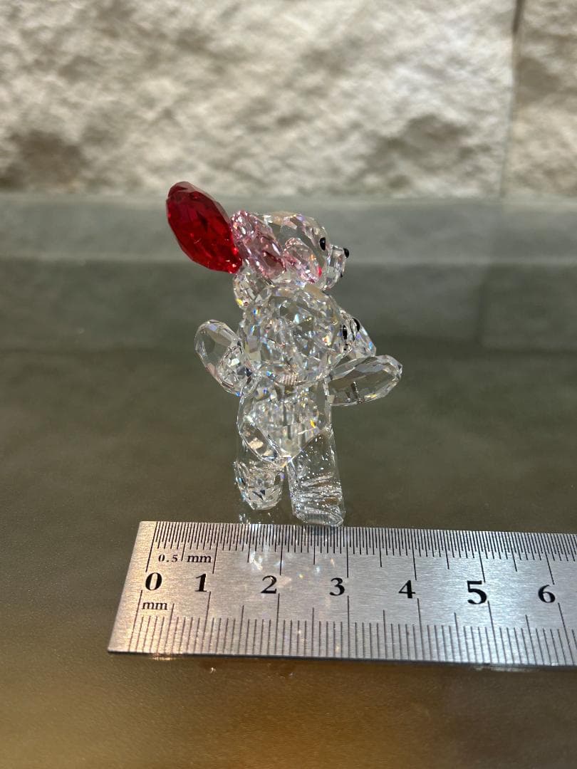 SWAROVSKI スワロフスキー クリスベア カップル ハート バルーン