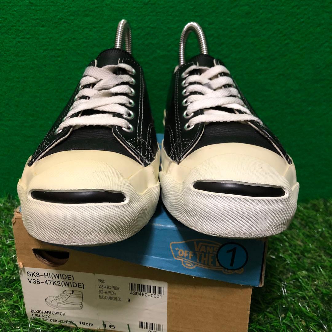 希少‼️90s CONVERSE JackPurcell leather日本製