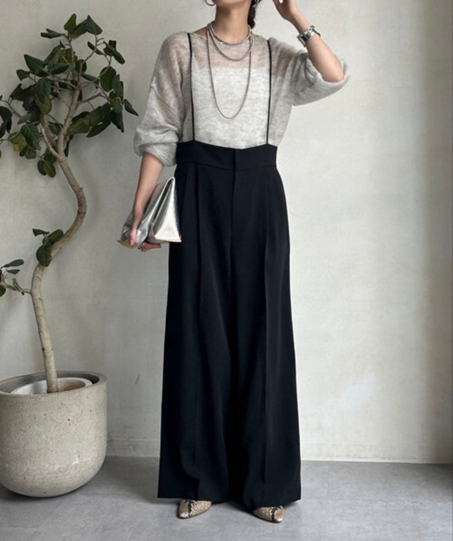 DouDou サスペンダーパンツ