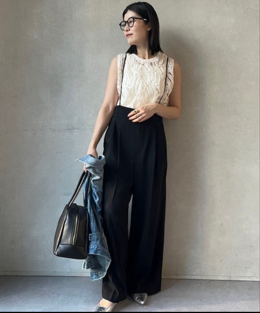 DouDou サスペンダーパンツ