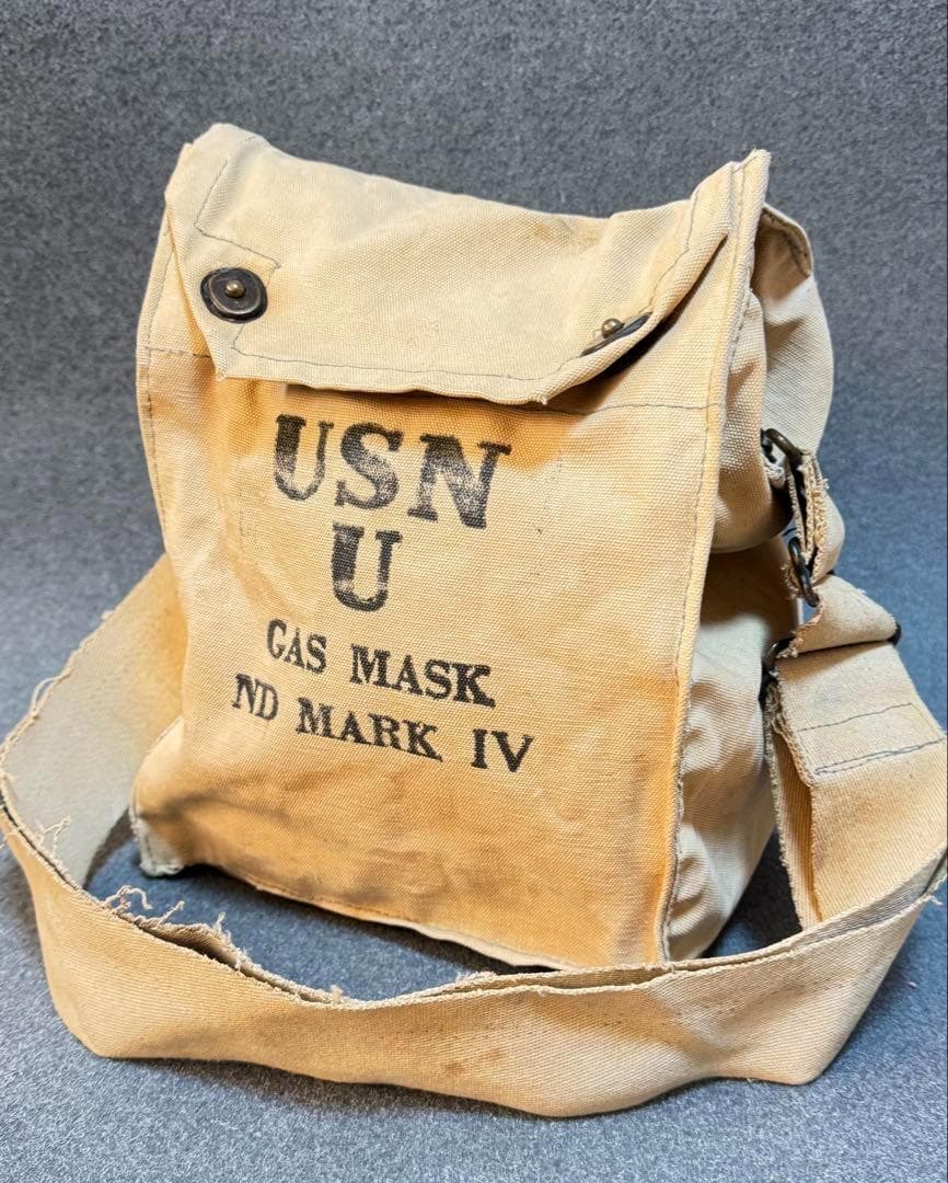 よ*ー様 米軍 実物 ガスマスクバッグ MARK Ⅳ