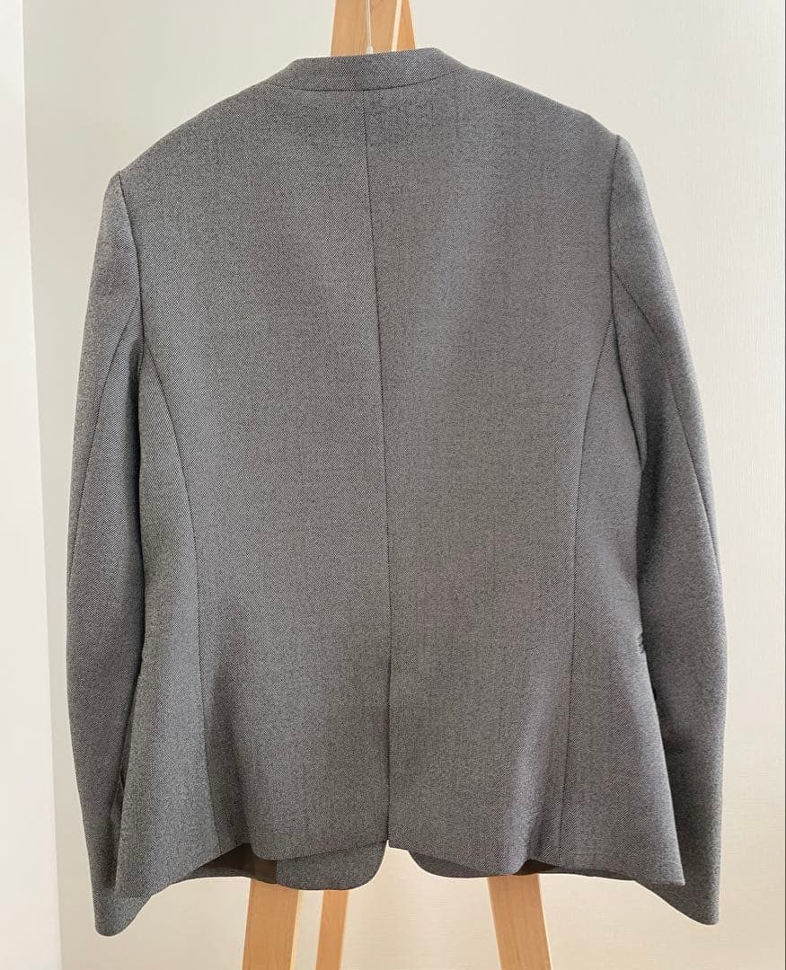 green label relaxingノーラペルジャケット・パンツセットアップ