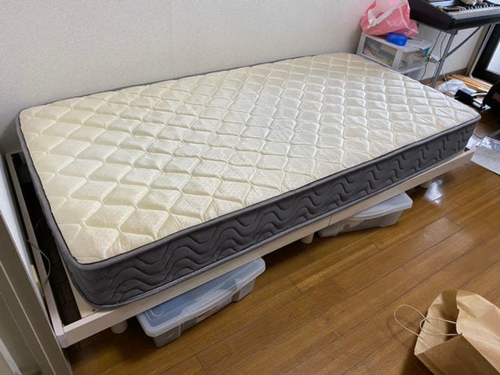 ニトリ ヘッドレス脚付きすのこベッドセット