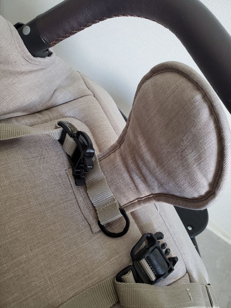 エアバギー ココプレミア フロムバース レインカバー付き　アースグレー