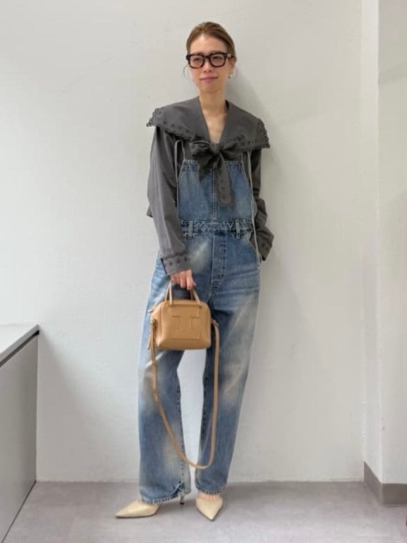 Whim Gazette ウィムガゼット デニムオールインワン