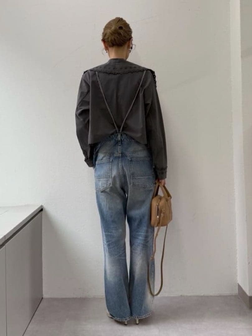 Whim Gazette ウィムガゼット デニムオールインワン