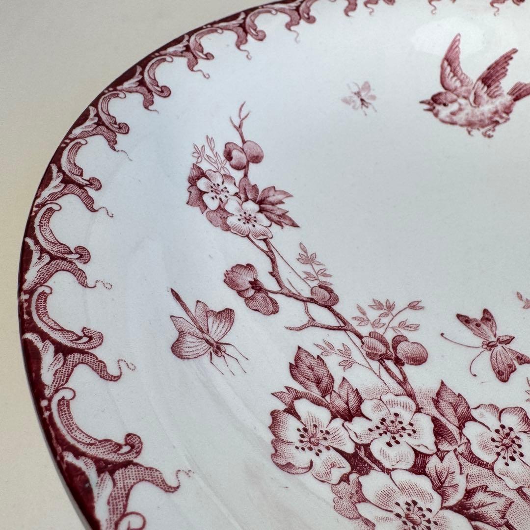 美品　フランスアンティーク　サンタマン　オーべピーヌ　コンポティエ