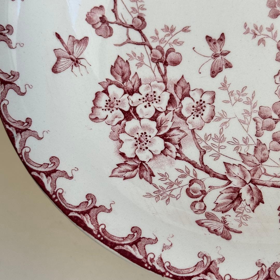 美品　フランスアンティーク　サンタマン　オーべピーヌ　コンポティエ