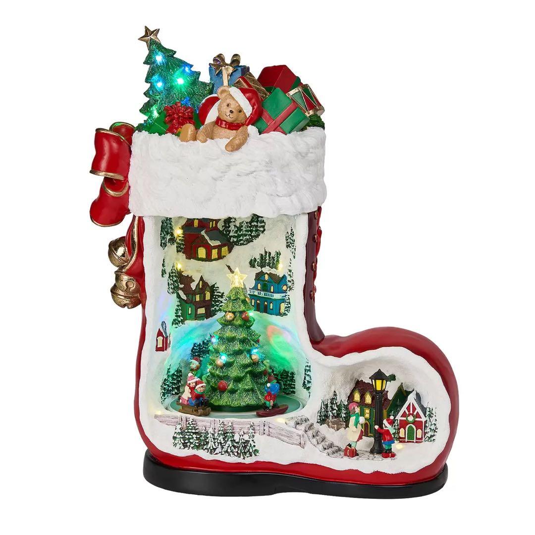 コストコ　クリスマス ブーツ型 デコレーション 8曲入り