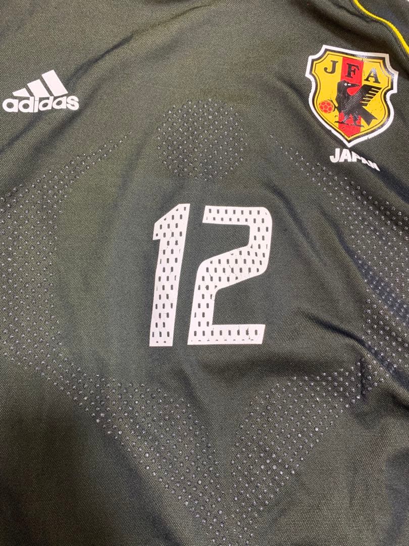 00s adidas 楢崎 正剛 長袖 ユニフォーム ロンＴ 万国タグ