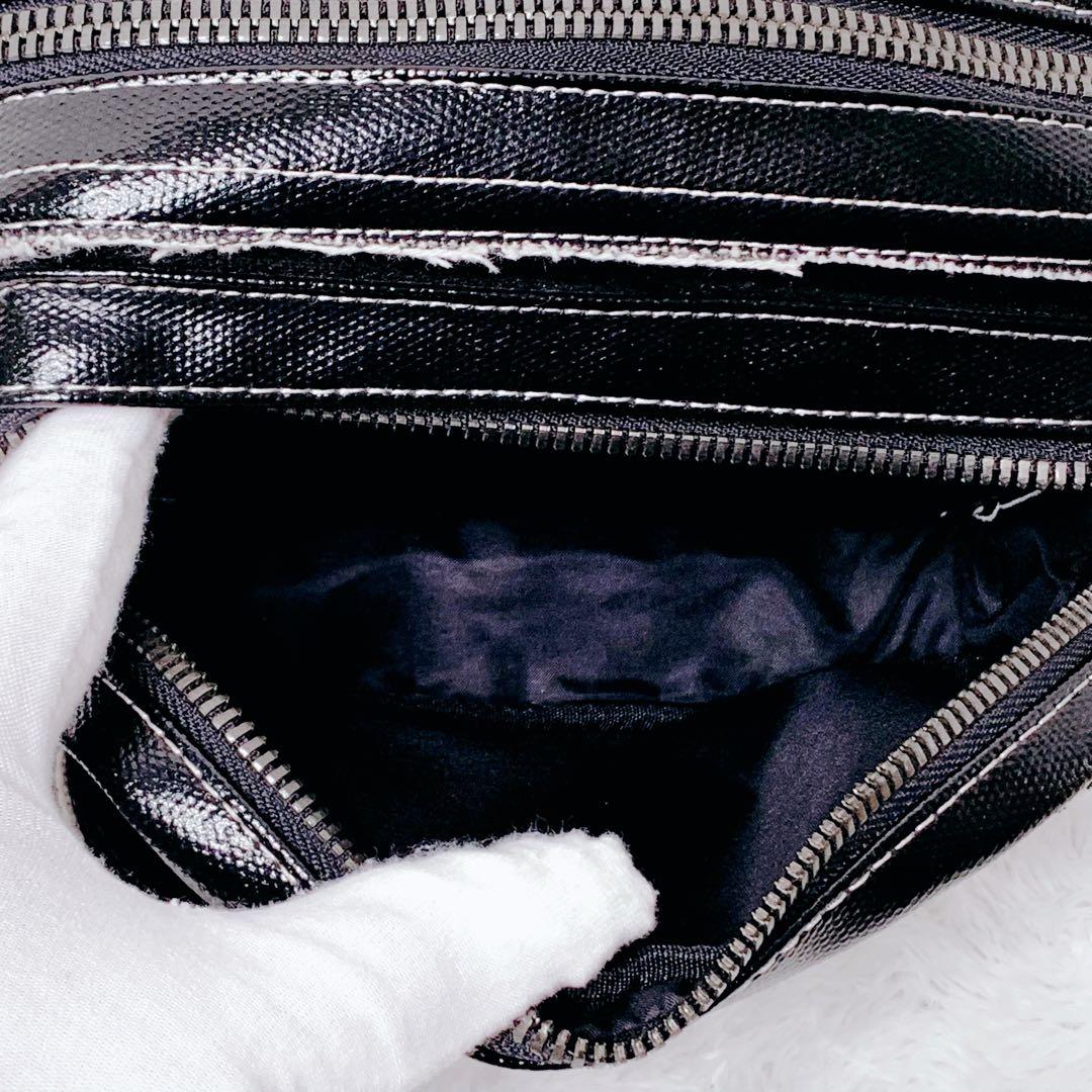 DIESEL ディーゼル ロゴプレート y2k ボディバッグ 黒