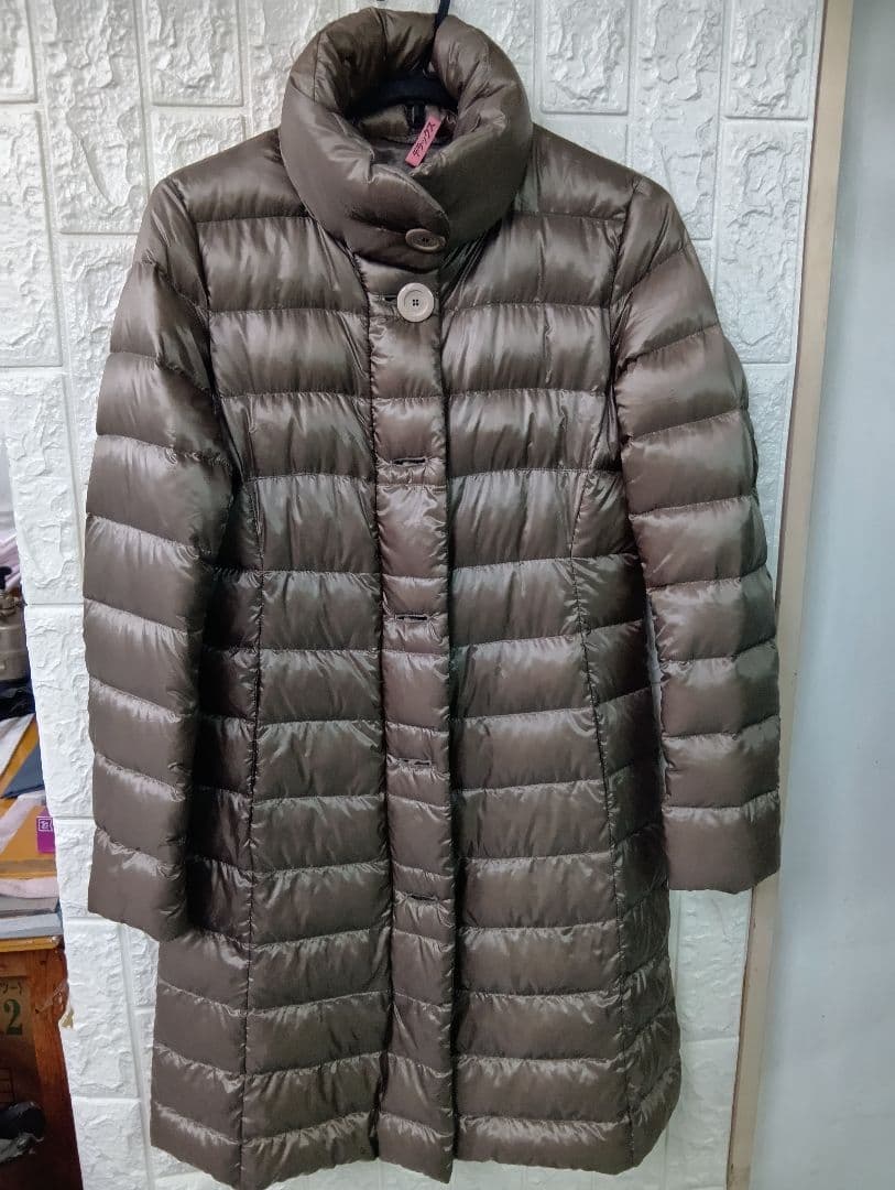 HERNO　ヘルノ　ブラウン ロングダウンジャケット　最高級ダウン
