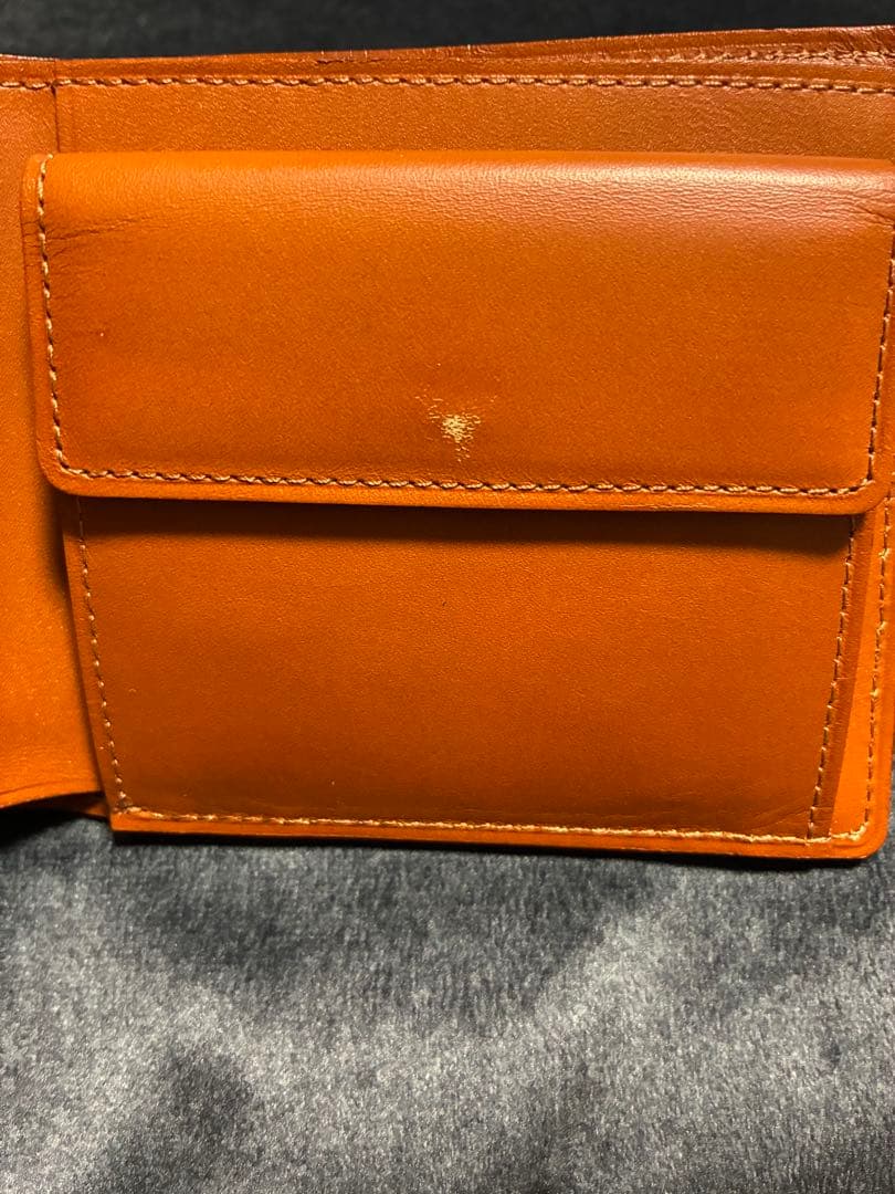 土屋鞄 コードバン 二つ折り財布