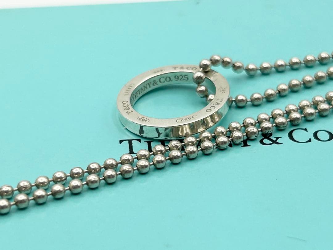 ティファニー 1837 サークル ネックレス Ag925 シルバー