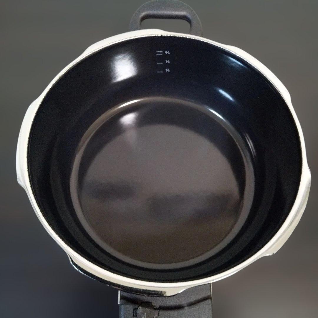 シリット シコマチック シラルガン Tプラス 圧力鍋 3L 蒸し器付き