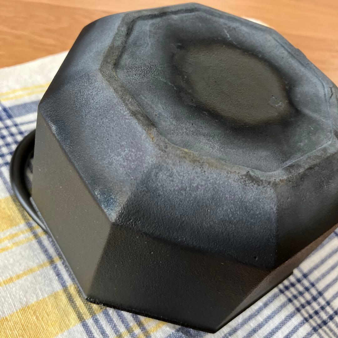 鉄瓶　南部鉄　及源　八角　0.8L