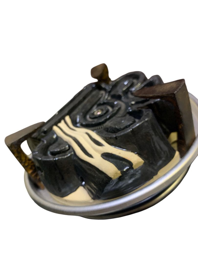 野々田商店 野々田式炭型電熱器 茶道具 風炉(前瓦・敷板付)