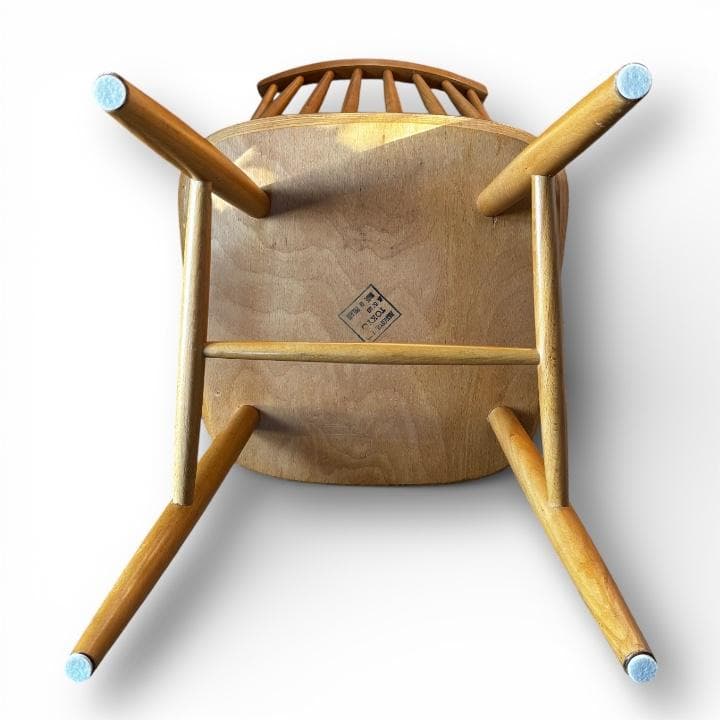 秋田木工 ウィンザーチェア 2脚セット ポーランド製 ヴィンテージ