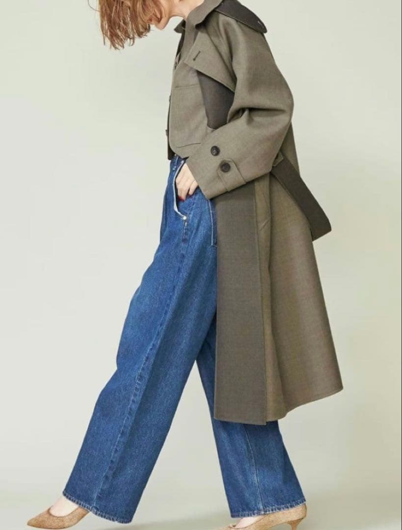 ⭕️新品タグ付き✨conte★リバー バルカラーコート★辺見えみり⭕️最終です