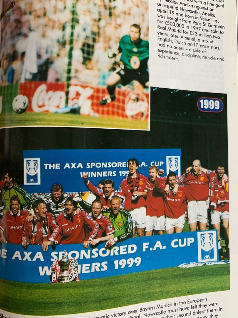 '00FA CupFinalプログラム 旧ウェンブリー最後の決勝戦