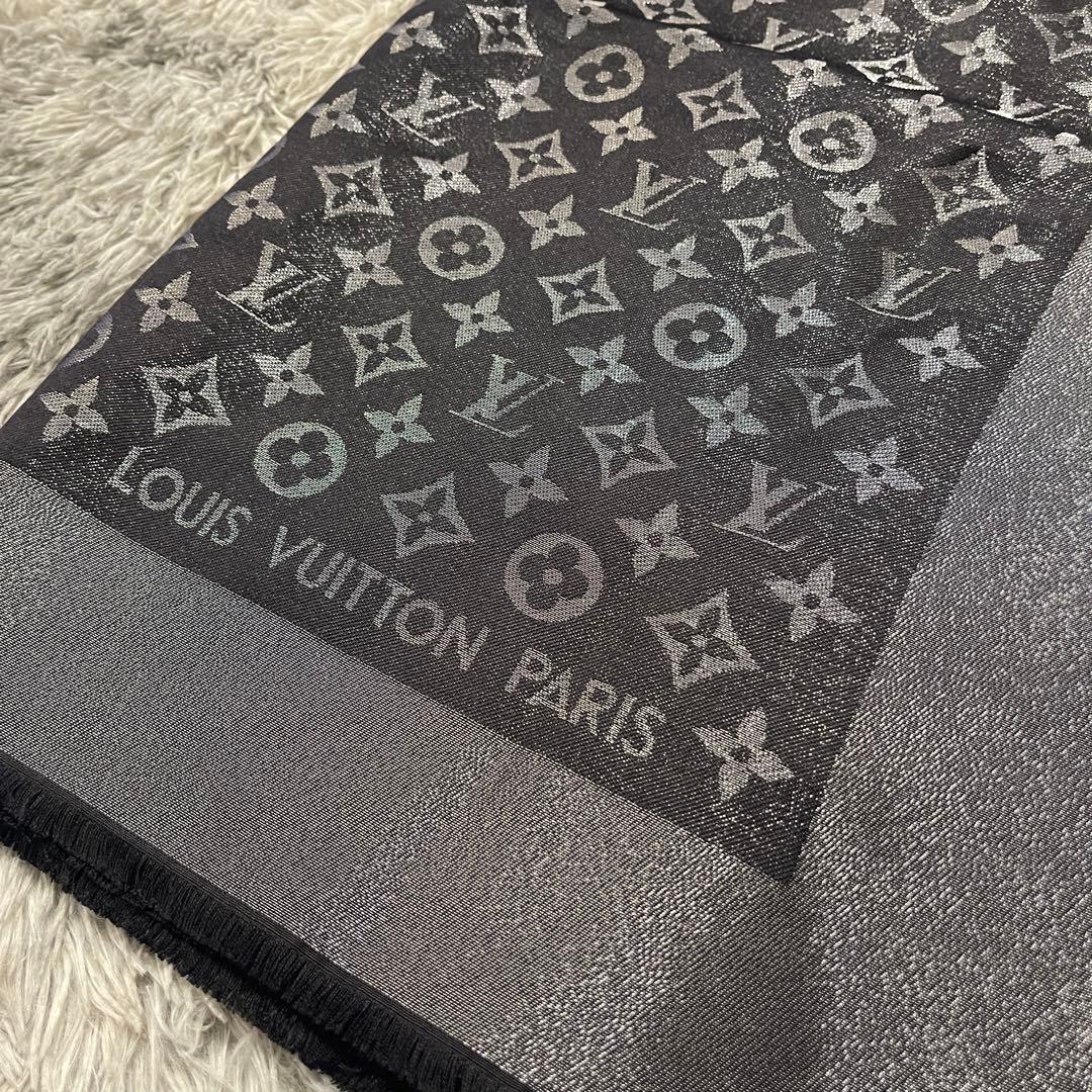 LOUIS VUITTON ルイヴィトン　大判ストール　中古美品