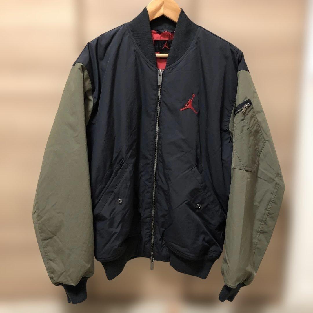 Jordan MA-1ジャケット ブラック/オリーブ