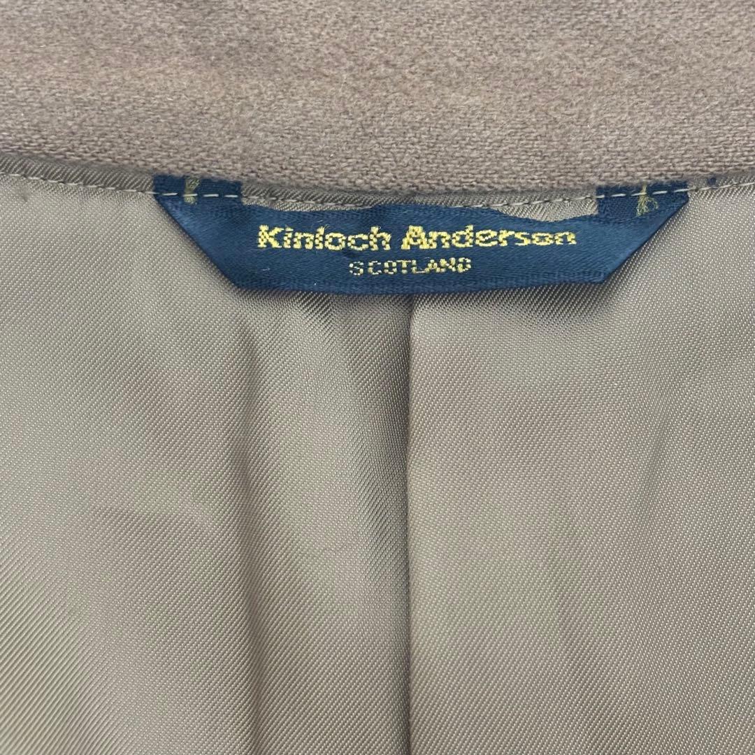 Kinloch Andersonキンロックアンダーソン ステンカラーコート LL