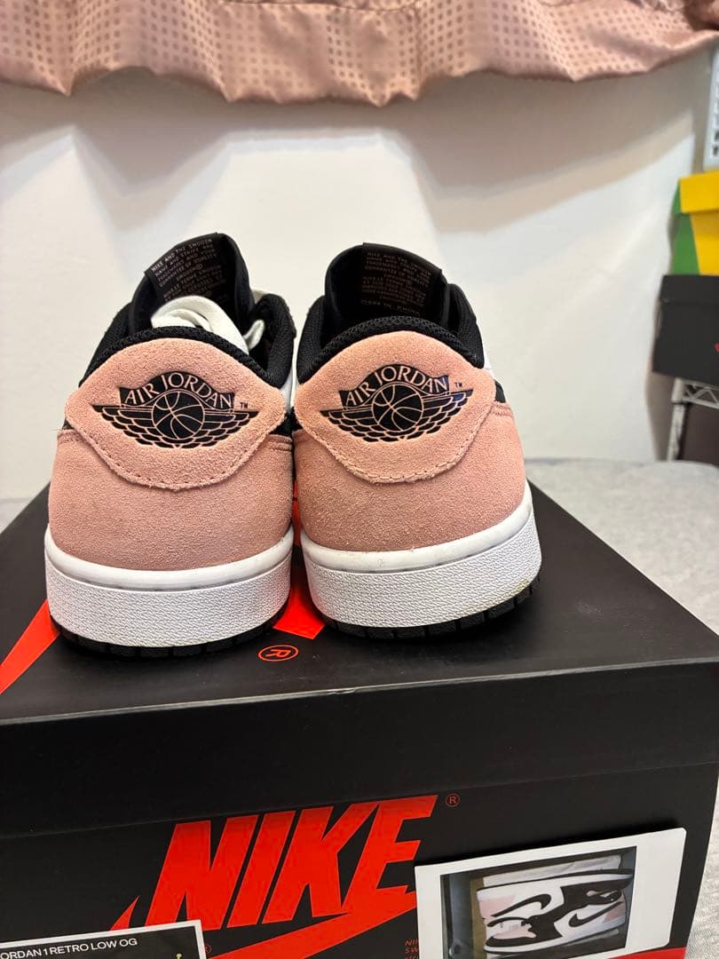 t*4様 Nike Air Jordan 1 Low OG Bleached C