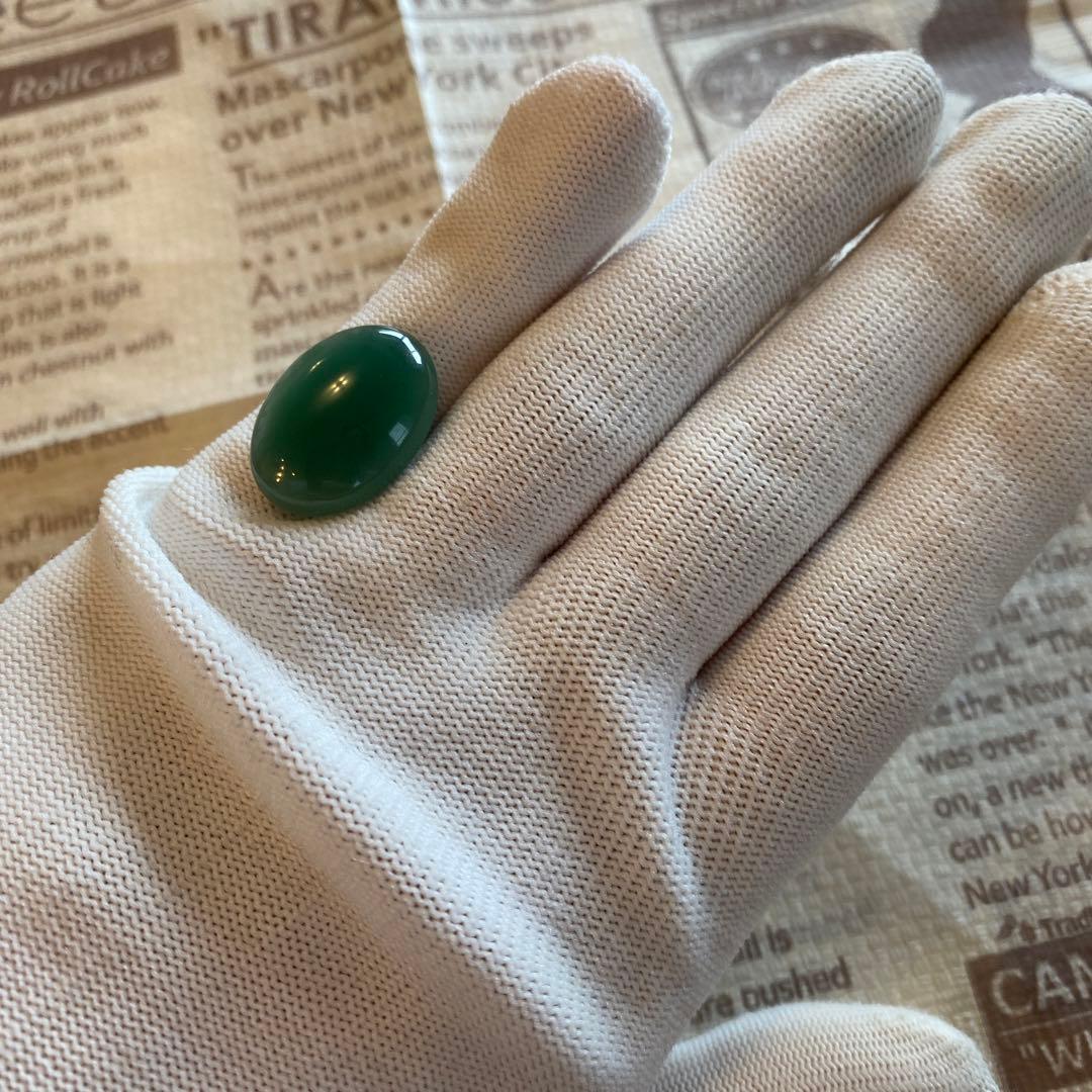 【超大粒♡希少】貴金属の外し石　天然石　翡翠