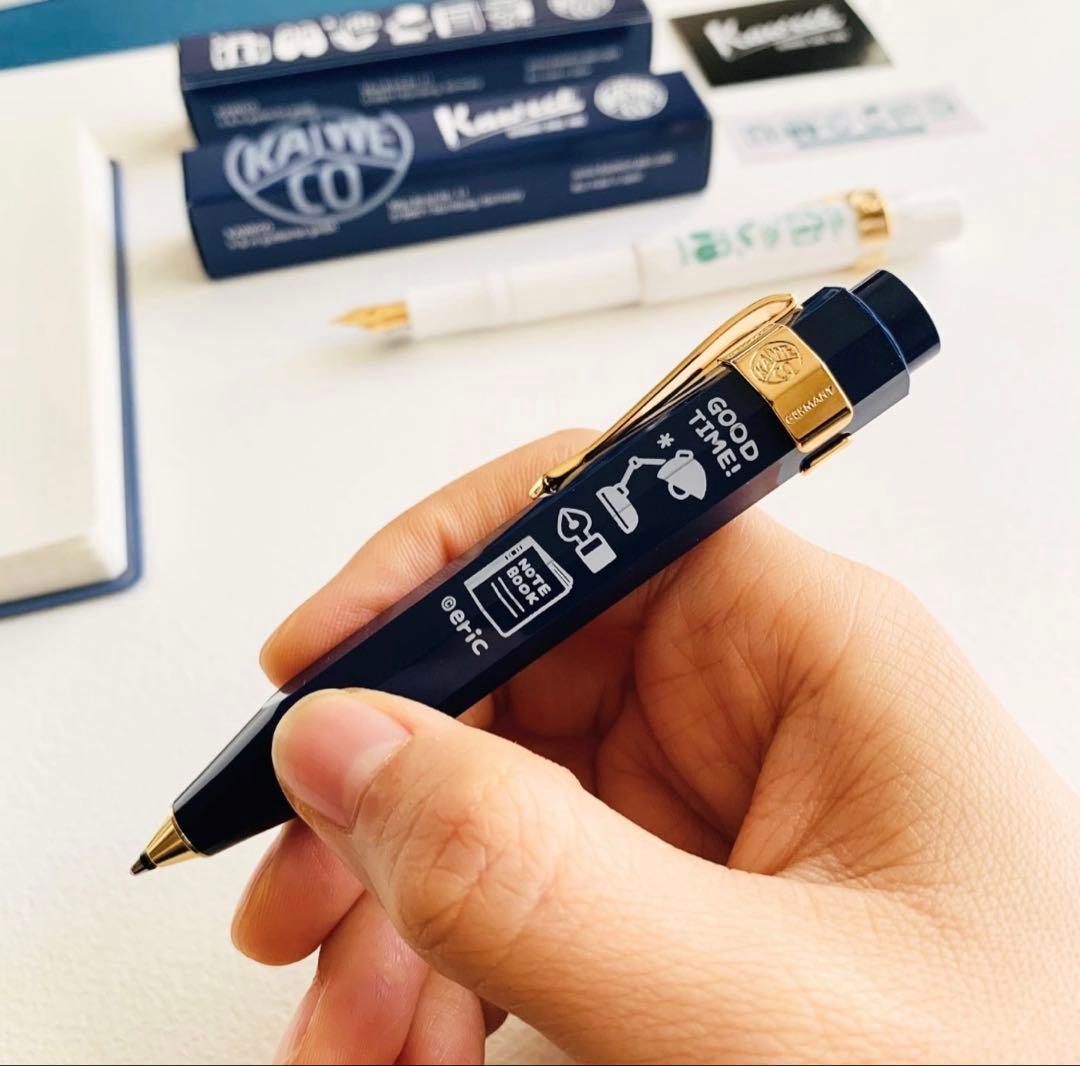 【新品未開封】￼eric×KAWECO クラッシックネイビーボールペン