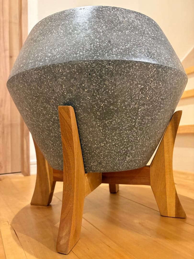 鉢カバー　オシャレ　スタンド付き