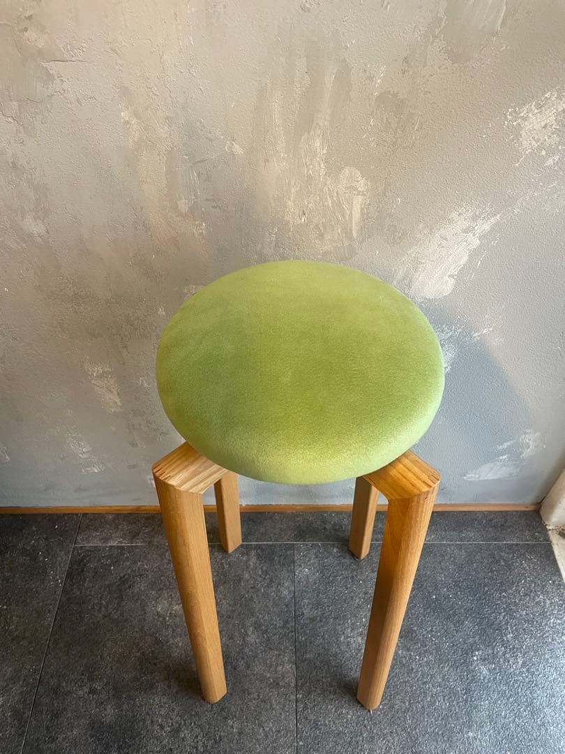 匠工芸 マッシュルーム スツール グリーン Mサイズ