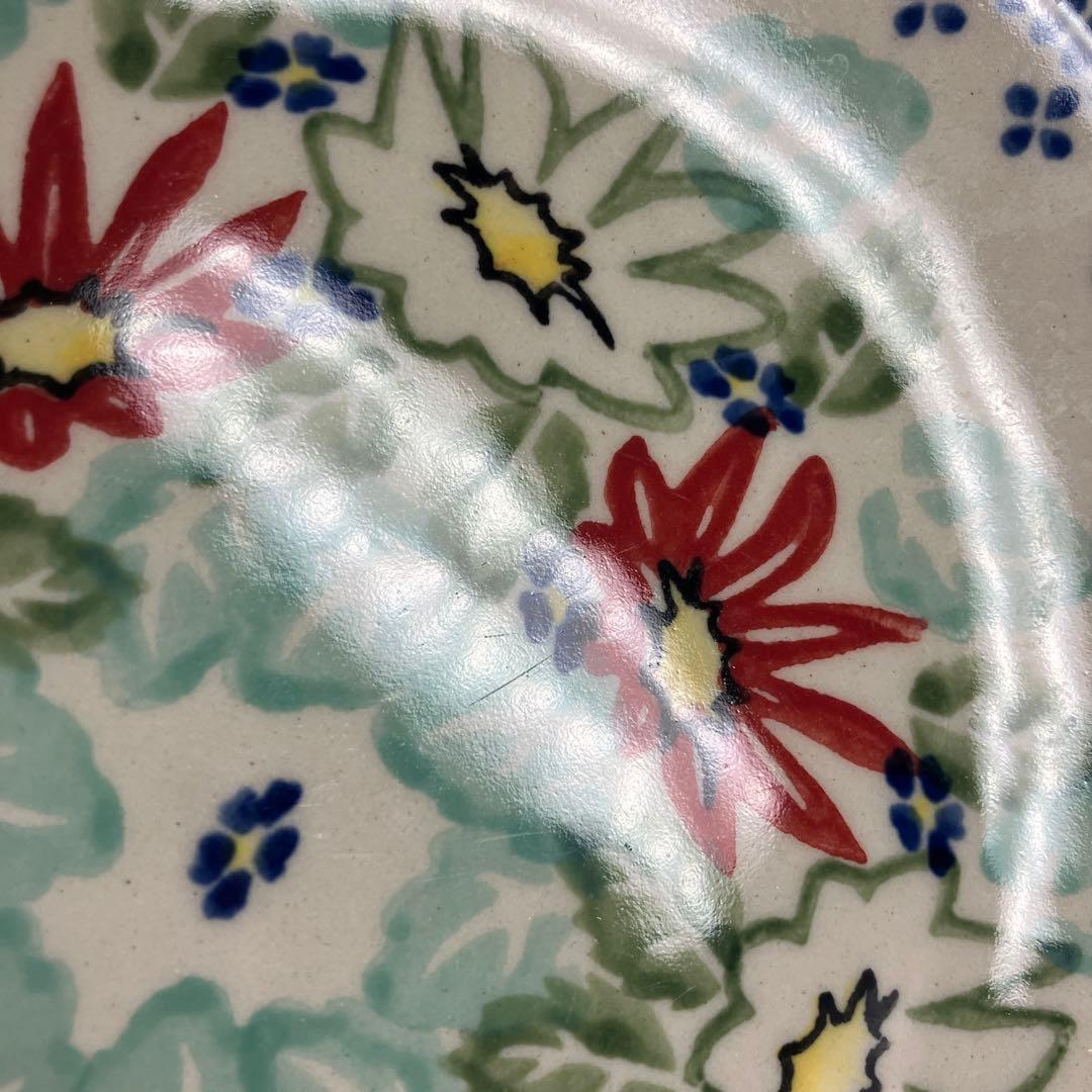 【匿名配送】ポーリッシュポタリー/マヌファクトラ /花柄/ウニカット/4枚セット