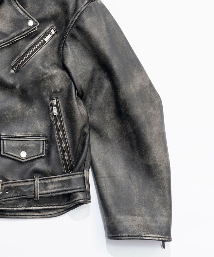 PRANK PROJECT ラブオフCOWレザーライダースジャケット