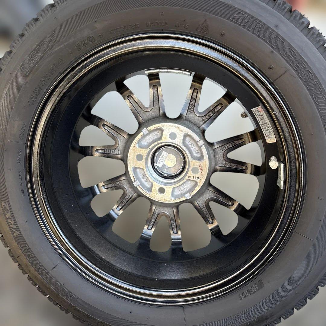 155/65R14 BLIZZAK VRX ムーヴ/ワゴンR/ラパン