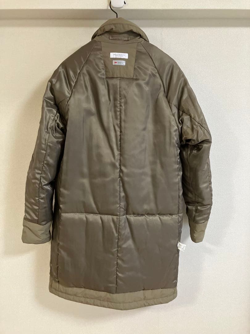 BEAUTY&YOUTH UNITED ARROWSステンカラー中綿ダウンコート