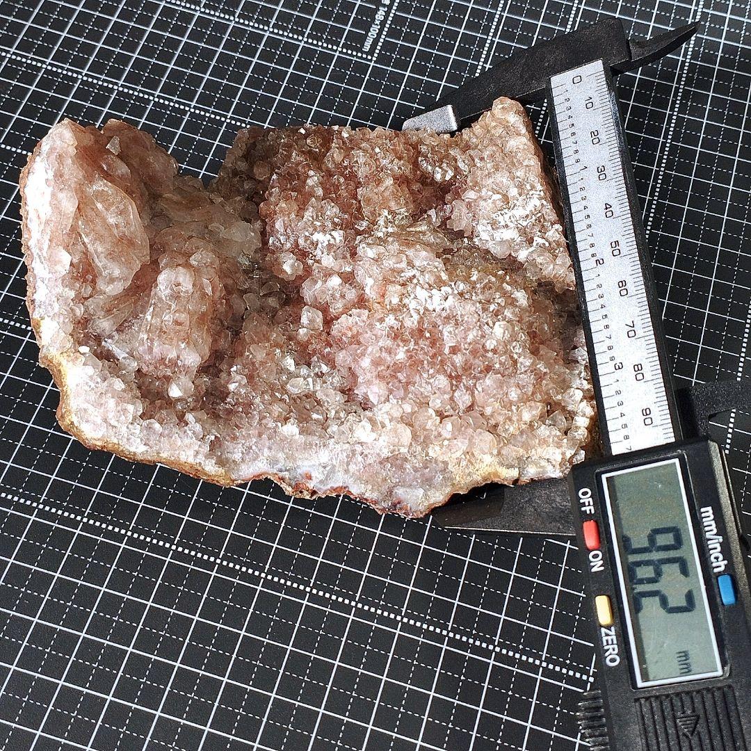 ⑧ピンクアメジスト 原石 クラスター フラワーアメジスト カテドラル