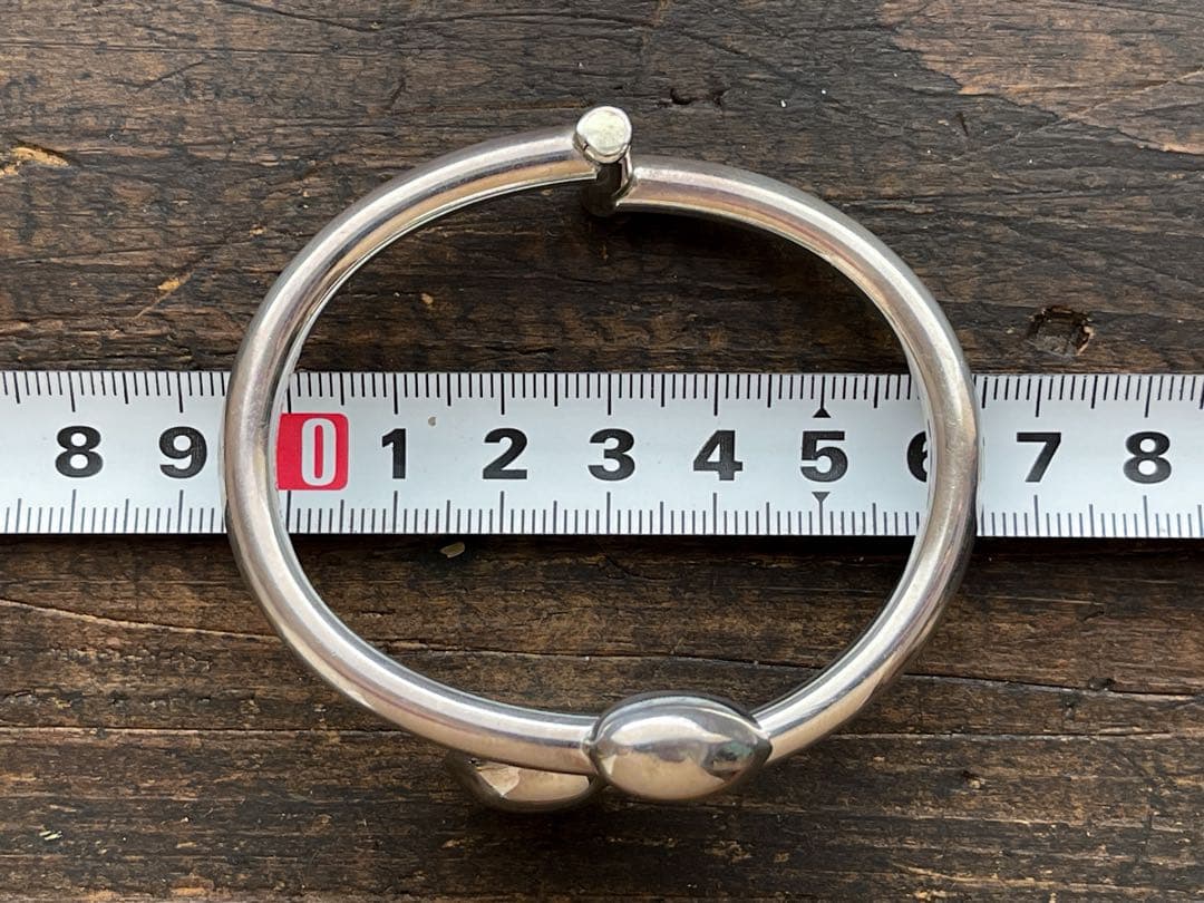 メキシカンジュエリー MEXICO 925 ハート バングル