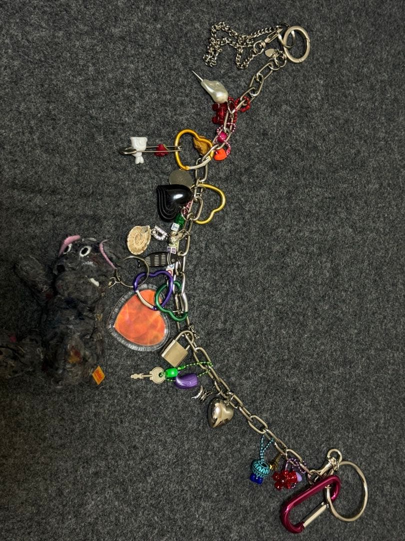 doublet チャーム付きキーホルダー