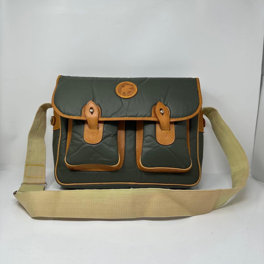 HUNTING WORLD メッセンジャーバッグ オリーブグリーン　N2-4