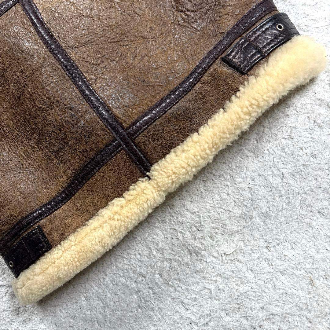 ✨希少・ファーフード付✨アヴィレックス　B-3 フライトジャケット　ムートン