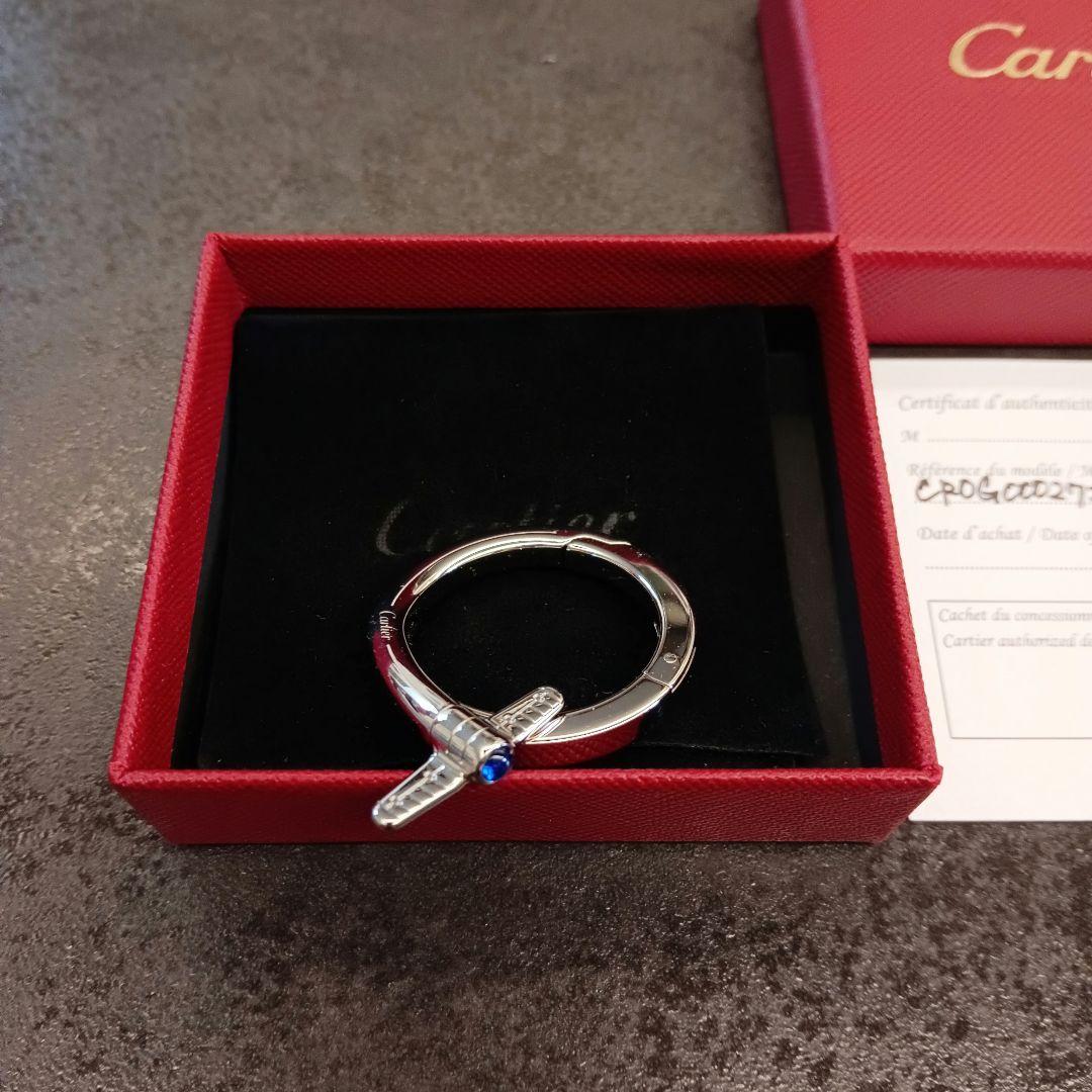 Cartier サントスドゥカルティエ　キーリング