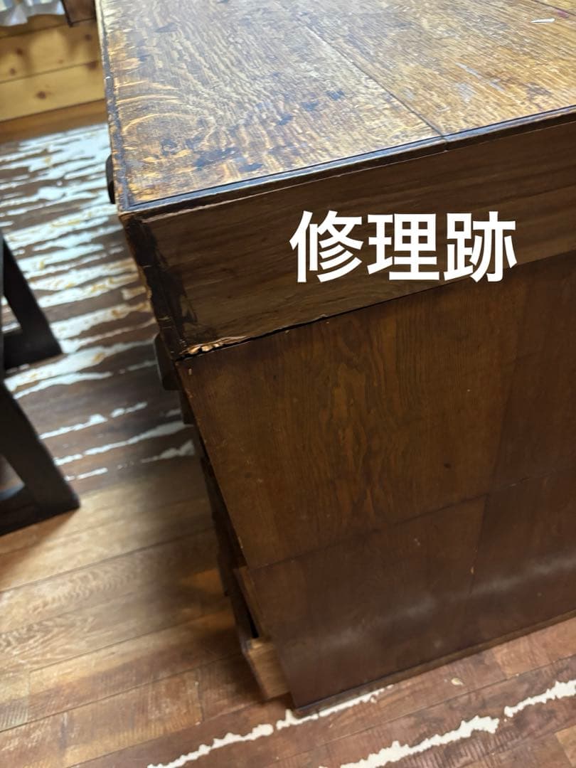 昭和レトロ　85年前のデスク