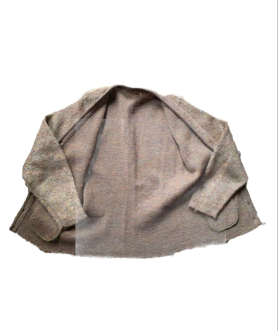 S*s様 60s モヘアカーディガン　ロカビリー　グランジ　毛足長　ヴィンテージ