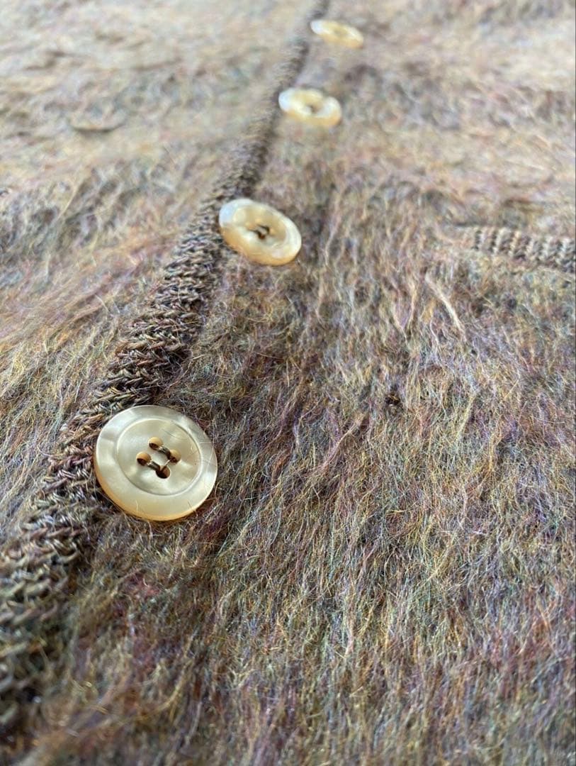 S*s様 60s モヘアカーディガン　ロカビリー　グランジ　毛足長　ヴィンテージ